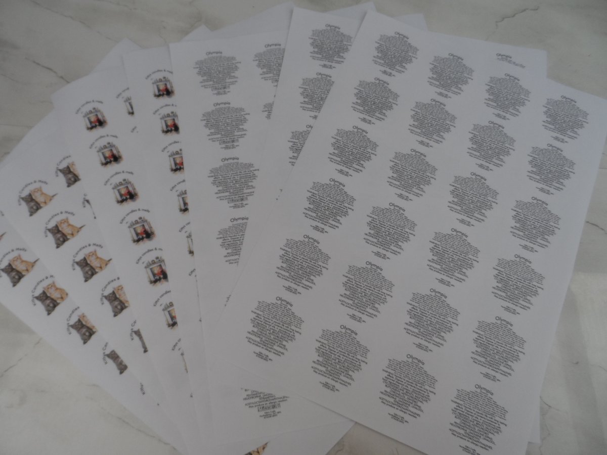 LAInkPrintingS1's tweet photo. #customstickers #logosticker #getstuckin #MHHSBD #HTLMKT #WomeninBusiness hope you're all having a fab day its raining like mad here https://t.co/uHQ7IJy4wj