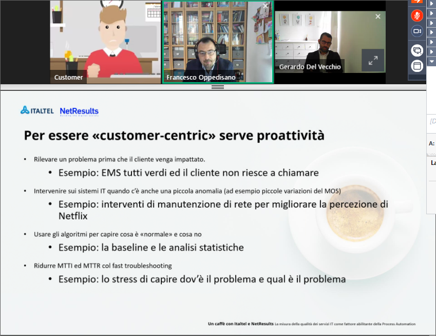 lborle10's tweet photo. Diventare customer centric significa adottare un mindset verso la #userexperience e la #qualityofexperience che permea tutti i processi aziendali.
@mcgerry74 webinar @Italtel #NetResults https://t.co/k9T5QwVzOA