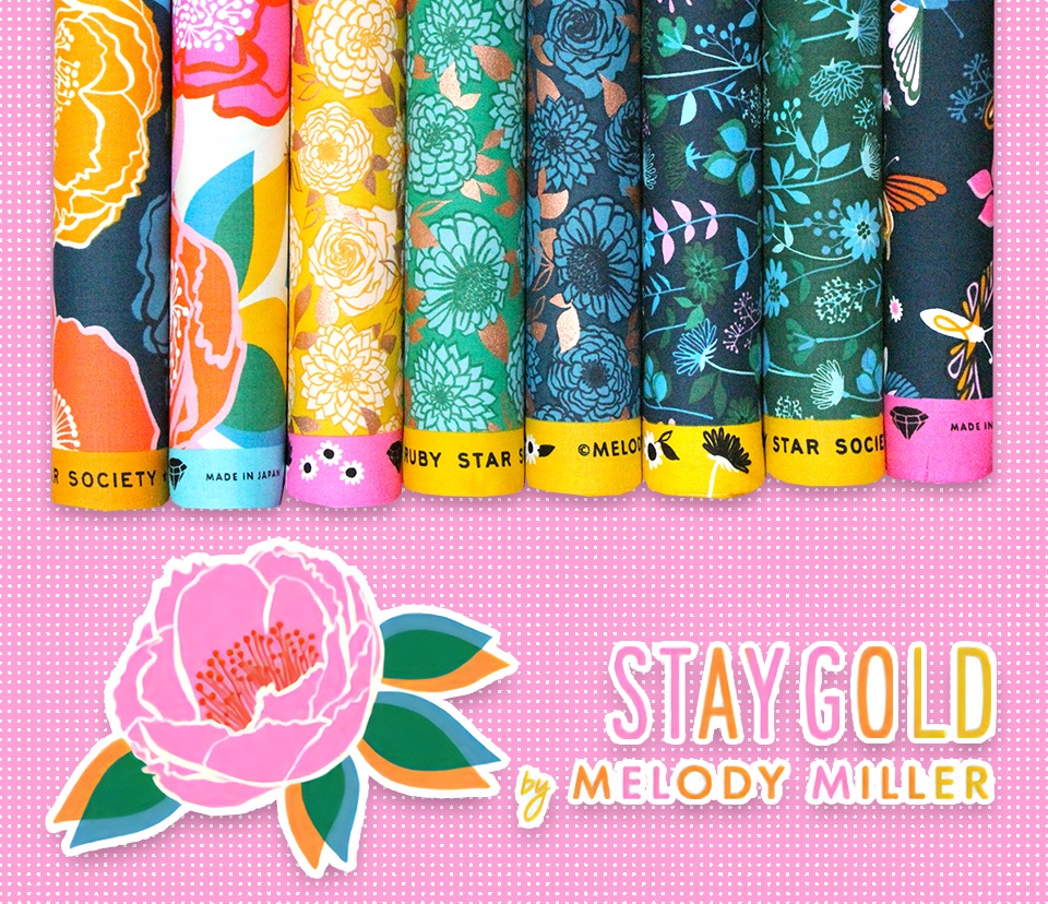JumbleShopOne's tweet photo. 新入荷 Ruby Star Society - Stay Gold Collection
https://t.co/IGaLOAVkqf
Melody Miller が手掛けたボタニカル柄のコレクションです。深みのある濃厚な配色で描かれた植物柄に、煌びやかなメタリックインクがプラスされたコージャスな生地。
#rubystarsociety #usaコットン #輸入生地 #ハンドメイド https://t.co/WG5ANXgPVR