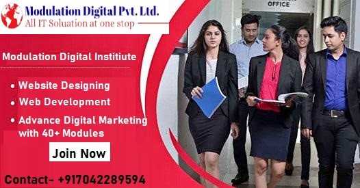 ModulationI's tweet image. Would you like to learn the art of Digital Marketing?
Join Modulation Digital Institute.
Contact- +917042289594
Visit: digitalmarketingdelhi.co.in