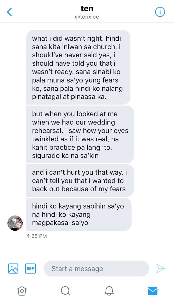 pagsaysay's tweet photo. anong iniwan mo sa ex mo?
— a johnten two tweet sequel au. https://t.co/LUf213ags2