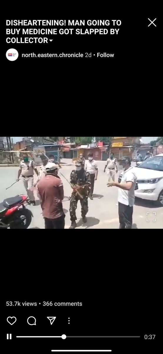 Manishpatra16's tweet photo. #SuspendRanbirSharmaIAS 
We need justice for the common man who was beaten and broke his phone .is the the way u treat people?.. 
#apologizeRanbirsharmaIAS 
We don't need this type of protection
https://t.co/eZ3rp1KcRM https://t.co/5Xg7RrUU9L