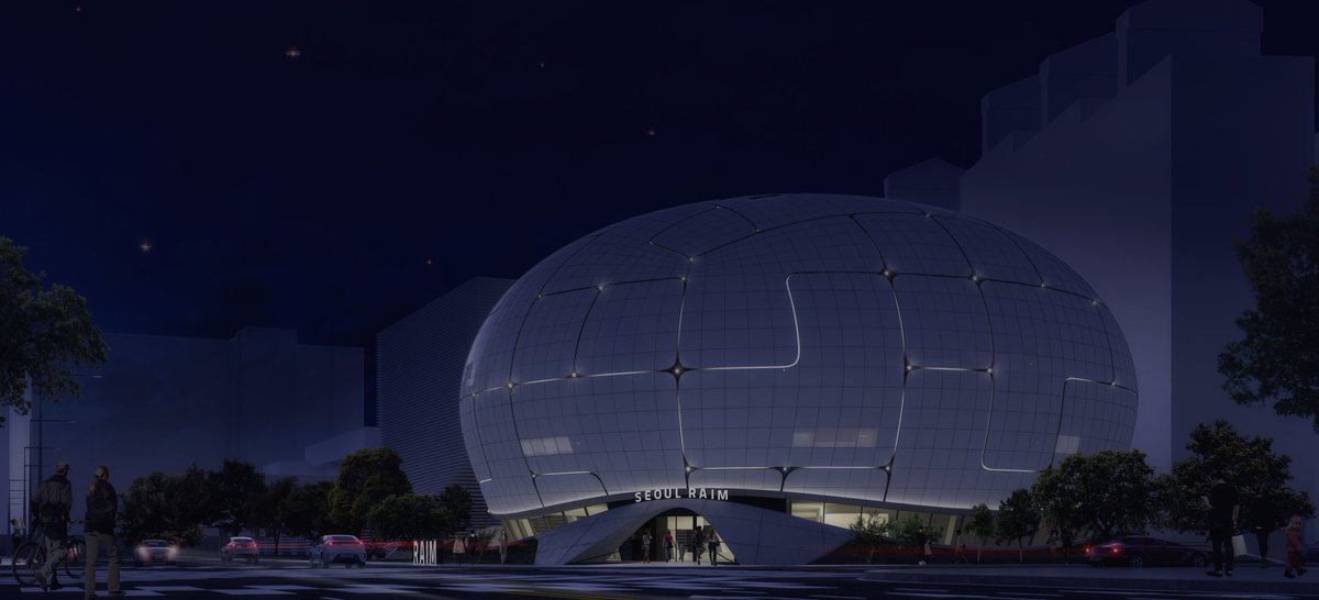arkiteracom's tweet photo. . @MAArchitects_'in uluslararası yarışmayı kazanan projesi “Seul Robot ve Yapay Zeka Müzesi' (RAIM)”nin temel atma töreni yapıldı. @melikealtinisik 
https://t.co/Fe3tQe0cMJ https://t.co/jbjvfco9ei