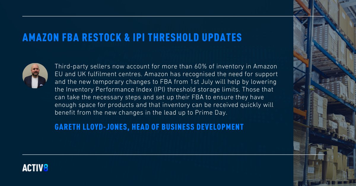 As this year’s #PrimeDay is now rumoured to be coming early in June, we caught up with Gareth Lloyd-Jones, our Head of Business Development, to ask him about any changes sellers should be aware of before the big day.