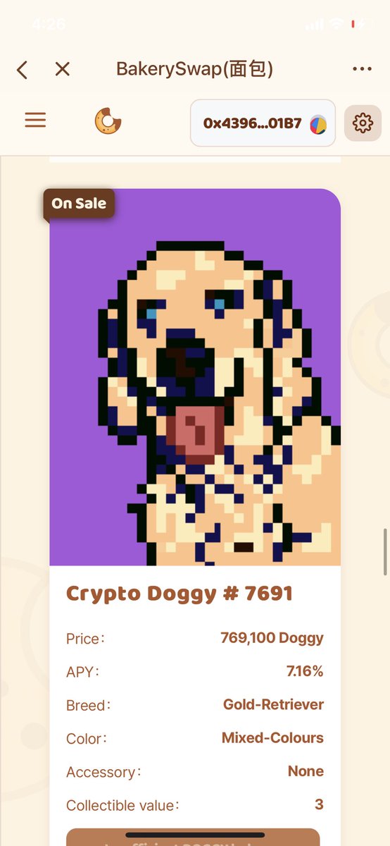zoop63's tweet photo. sell $doggy nft dog https://t.co/PyfjlalH5J