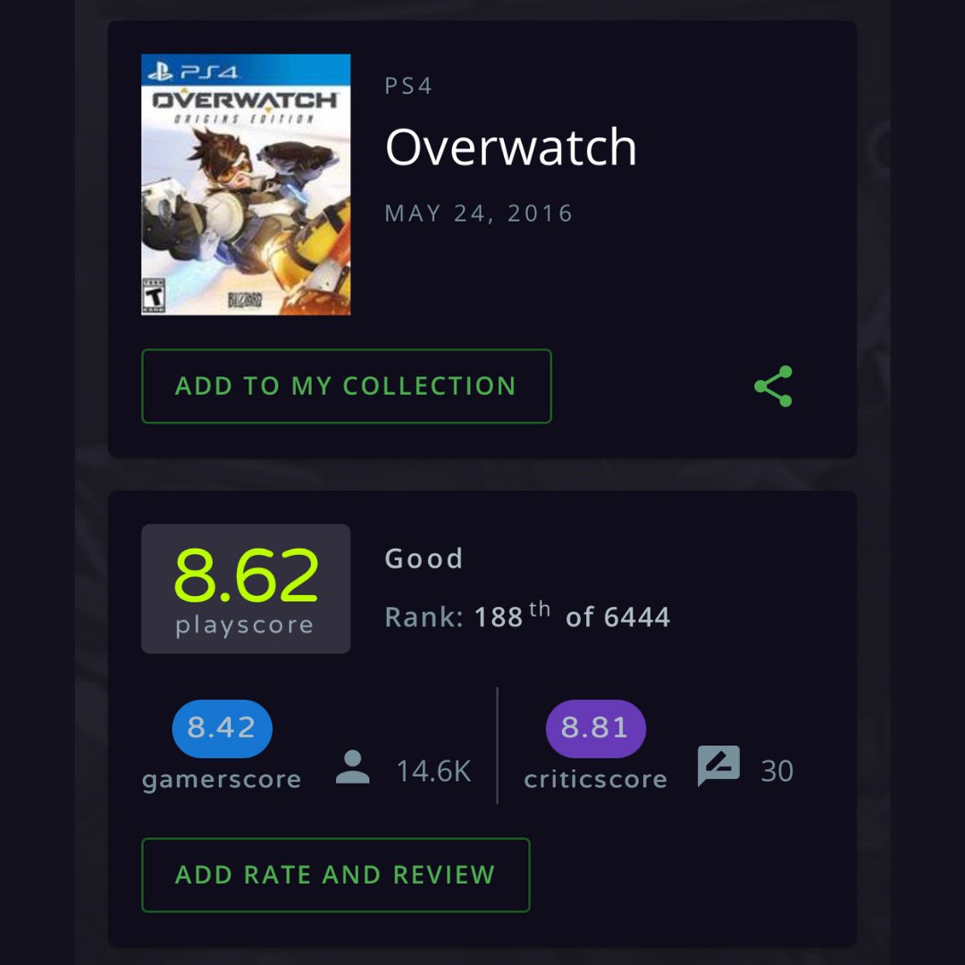 whatoplay's tweet photo. Happy 5th birthday Overwatch!
#overwatch #ps4 #playstation #4theplayers #gamers #playscore #whatoplay #whattoplay @blizzard #fpsgames #gamerlife https://t.co/1NqFjlaDbA