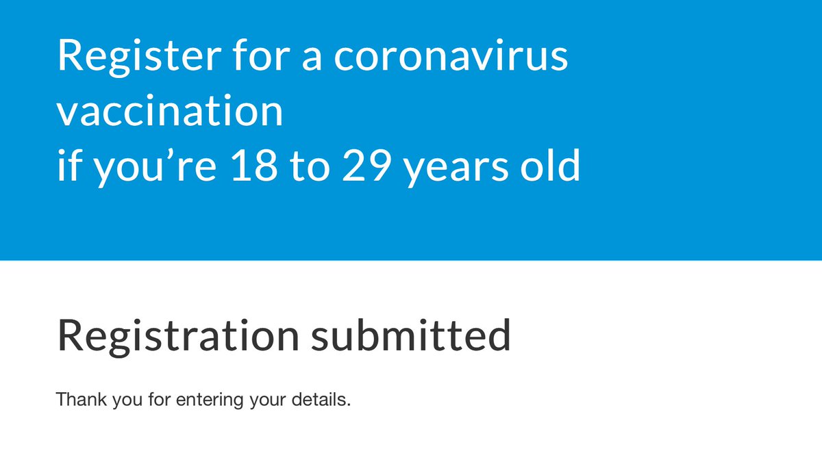 It's a great week to be in your late teens or 20s... get on it! register.vacs.nhs.scot 💉💉 #VaccinesWork #VaccinesSaveLives
