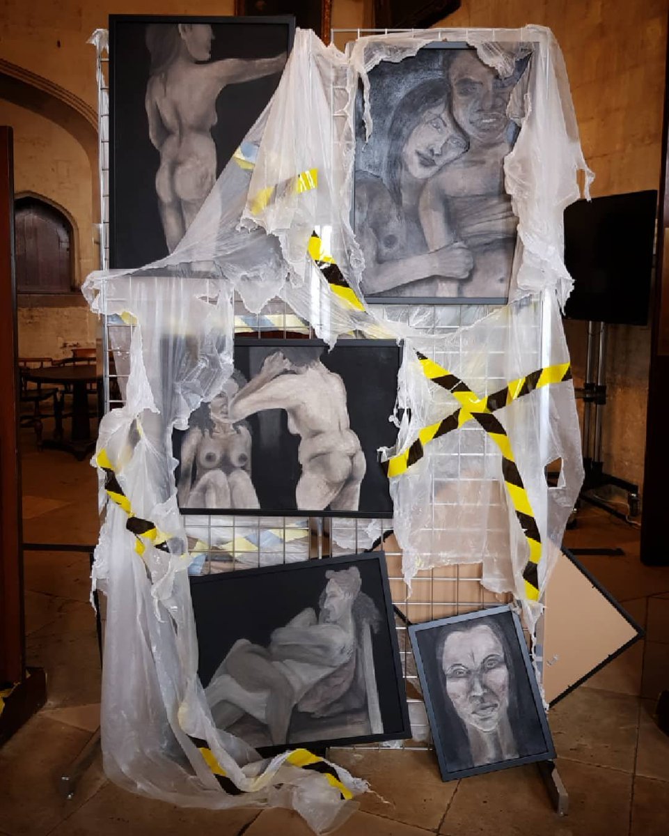 KumeriBandara's tweet image. I just completed a new installation for Christ Church Arts Week! Check out my Instagram for more details: instagram.com/p/CPK3pykh7RU/
.
.
.
#christchurchcollege #oxforduniversity #art #artistsontwitter #artwork #queerart #POC