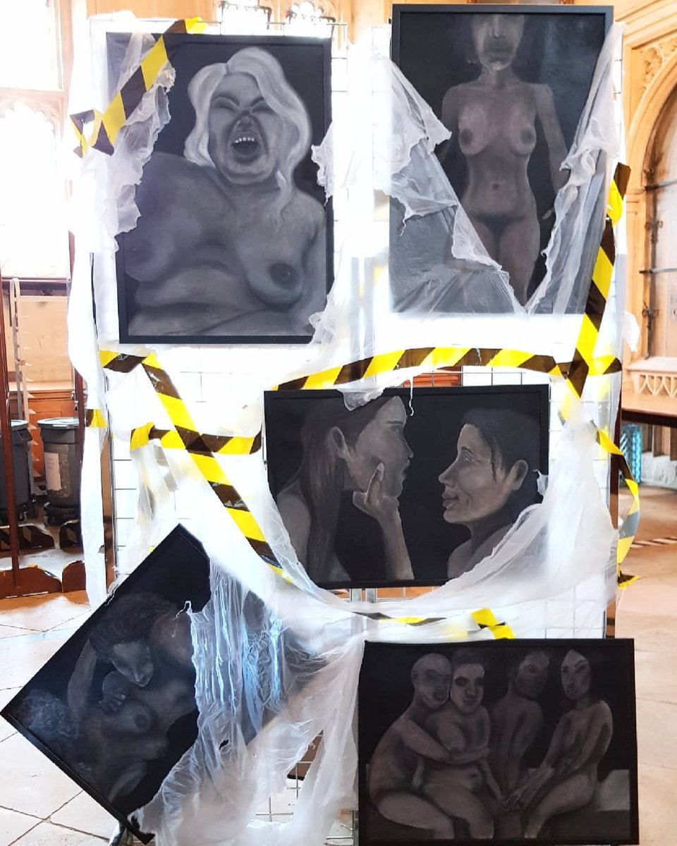 KumeriBandara's tweet image. I just completed a new installation for Christ Church Arts Week! Check out my Instagram for more details: instagram.com/p/CPK3pykh7RU/
.
.
.
#christchurchcollege #oxforduniversity #art #artistsontwitter #artwork #queerart #POC