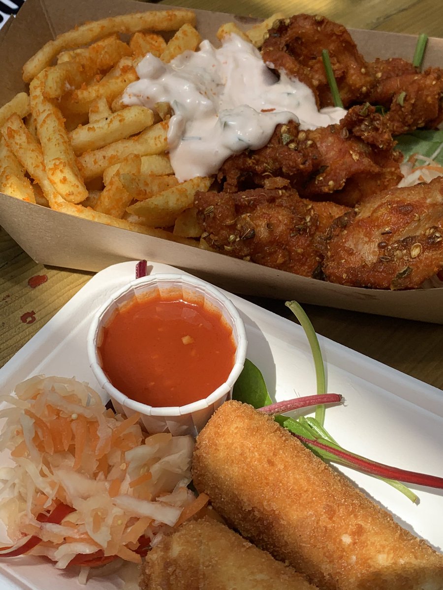 Many thanks to @AGTukkaTuk at the superb Goodssheds in Barry, for a great lunch. Good luck with the new ventures.