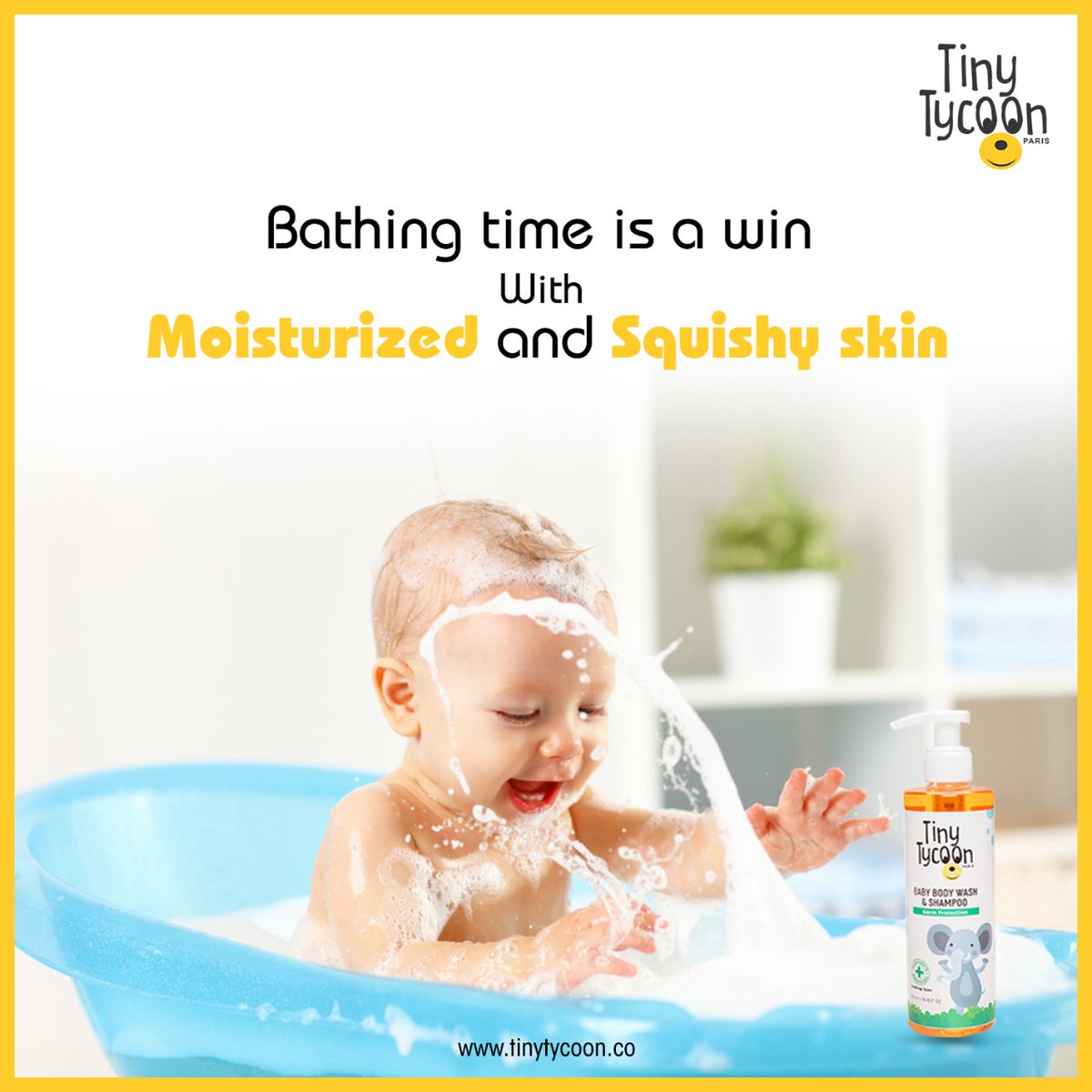 Tinytycoon1's tweet photo. Make bathing time a fun bonding moment for your baby with Tiny Tycoon Baby Body Wash &amp; Shampoo.
Buy now from https://t.co/uYL8q11JH3, Amazon India and Flipkart.

#Tinytycoon #Babyproducts #Newbornbaby #Babycareproducts #Babyskincare #Skincareproducts #Babyskinproducts https://t.co/6odoZE5M7l