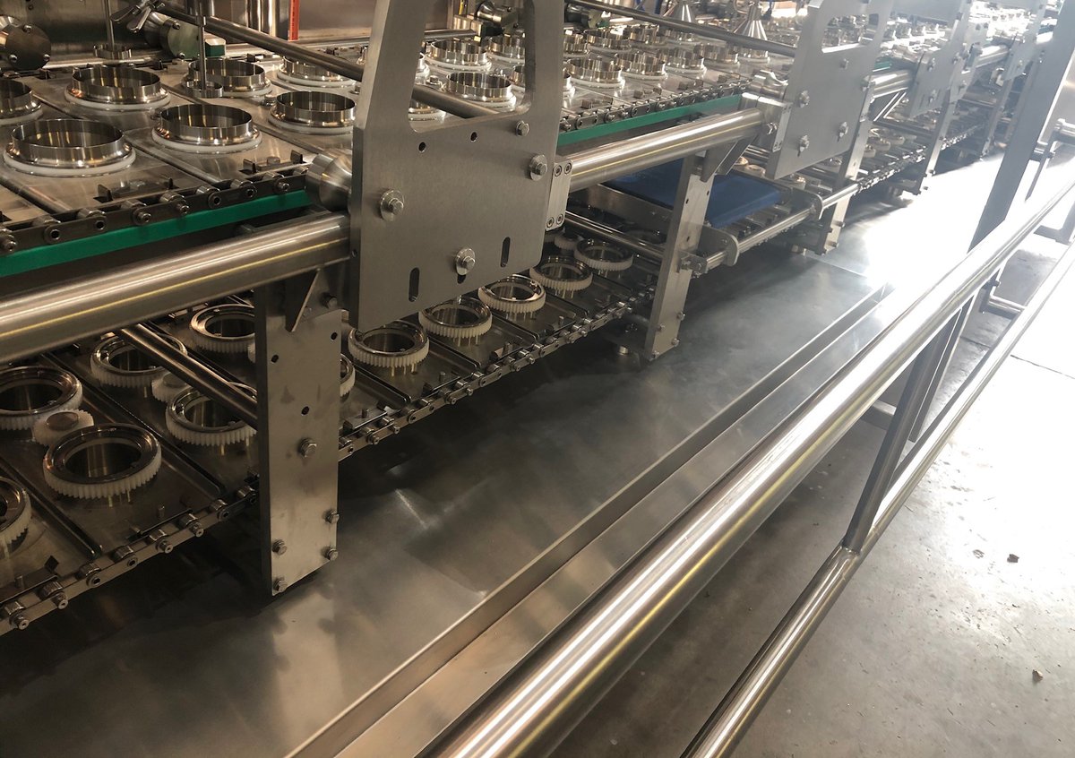AmtechDev's tweet image. Cell plates for the Servo driven linear index filling machine designed and manufactured in house.
#Manufacturing #Engineeringexcellence #fillingmachine #innovation