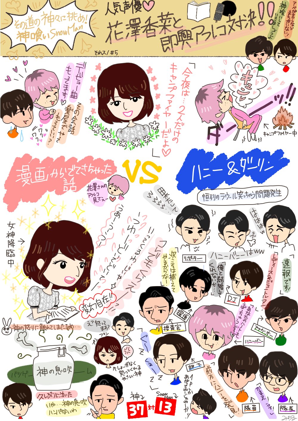 Twitter 上的 みちる タイムラグはありますが ハニーバニー回です それsnowmanにやらせて下さい それスノ美術部 T Co Bnwjcqd91l Twitter