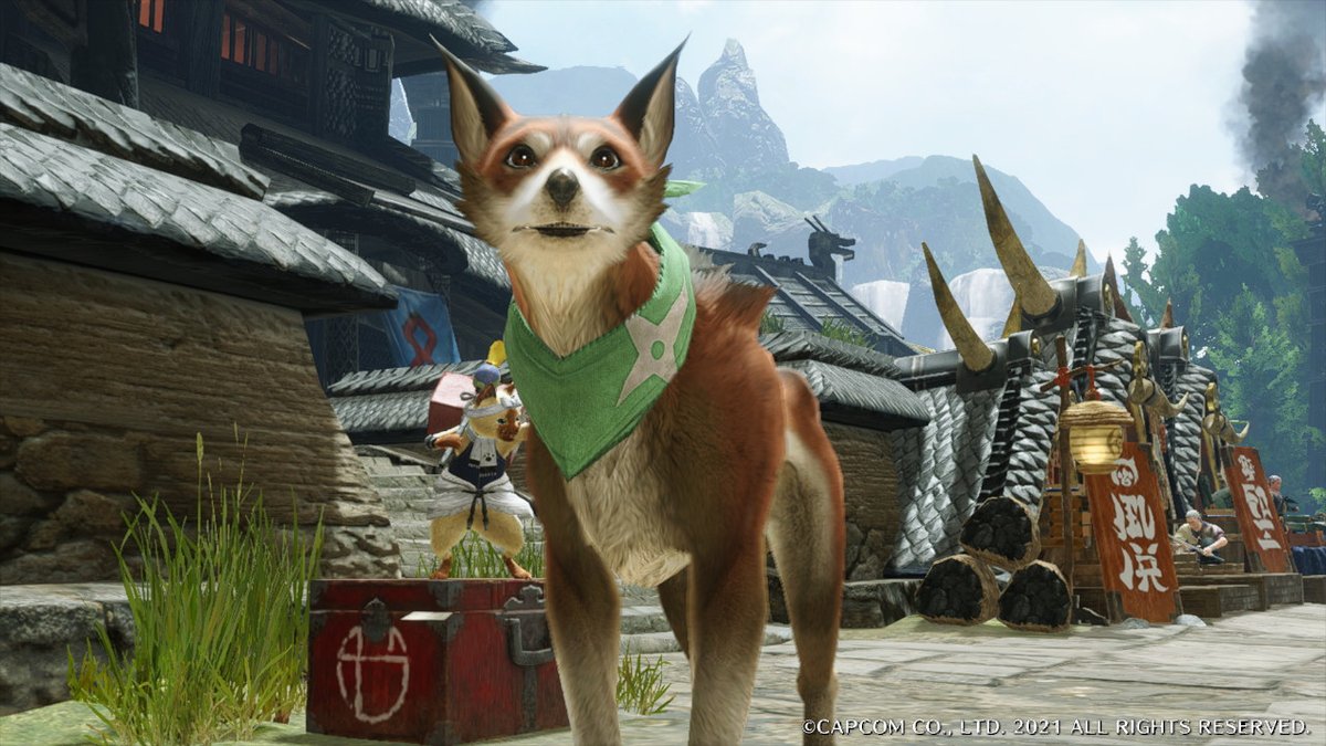 Inusato チャアクはロマン 日本犬ぽいガルク カワイイ モンハンライズ ガルク モンハン Inusato チャアクはロマン 日本犬ぽいガルク カワイイ モンハンライズ ガルク モンハン