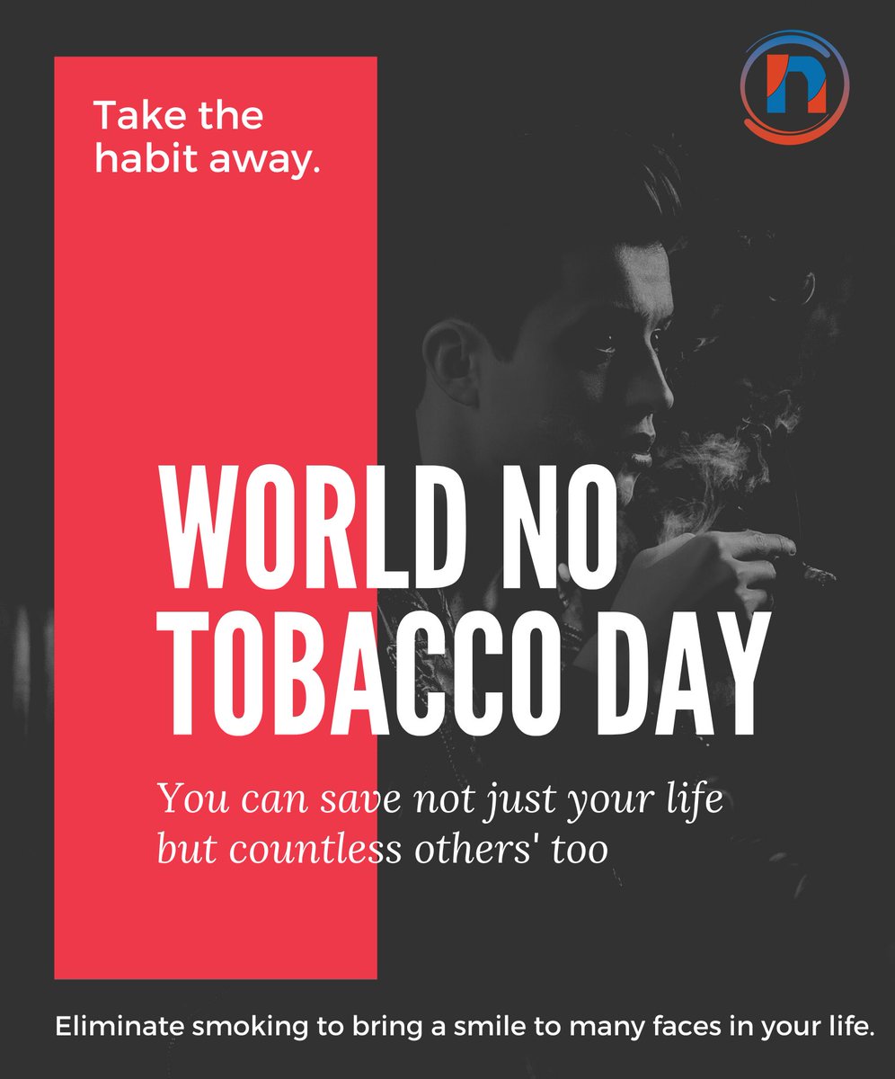 neighbium's tweet photo. World No Tobacco Day is celebrated as a way to spread awareness about the harmful effects caused due to it. Neighbium discourages the use of tobacco.
#Neighbium #worldnotobaccoday🚭 ##antitobacoday https://t.co/X6Zu9On7qg