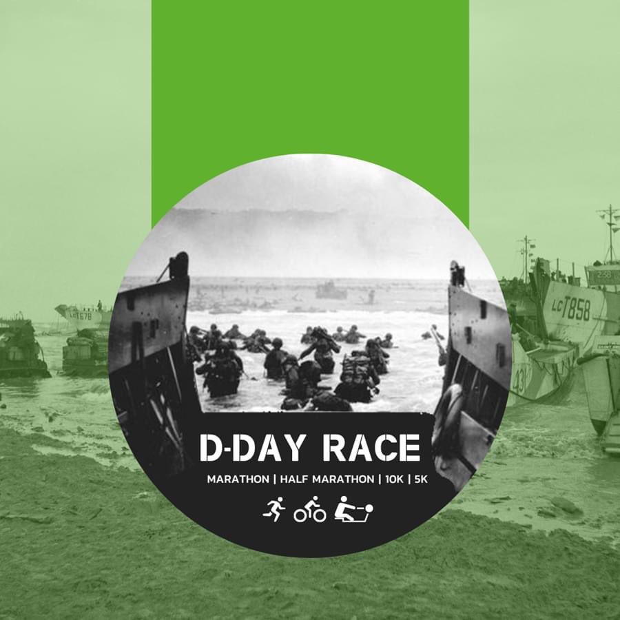 Mark the Anniversary of D-Day with <a href="/MRRevents/">Military Remote Running</a> Run, walk, ride or row 5K, 10K, half or full marathon virtually from Sword Beach to Pegasus Bridge and earn a brand new finishers medal whilst raising vital funds for @Soldierscharity Register today 👉 run4wales.org/event/d-day-ra…