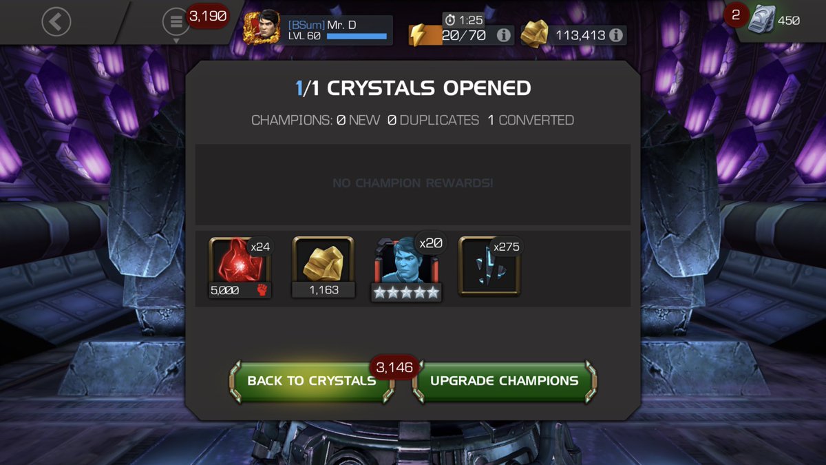 d_sharma00's tweet photo. One cav crystal to dupe shang chi @MarvelChampions @KatyCandy16 @Lagacy69 @Hector_MCOC https://t.co/6nMyZVGdVy