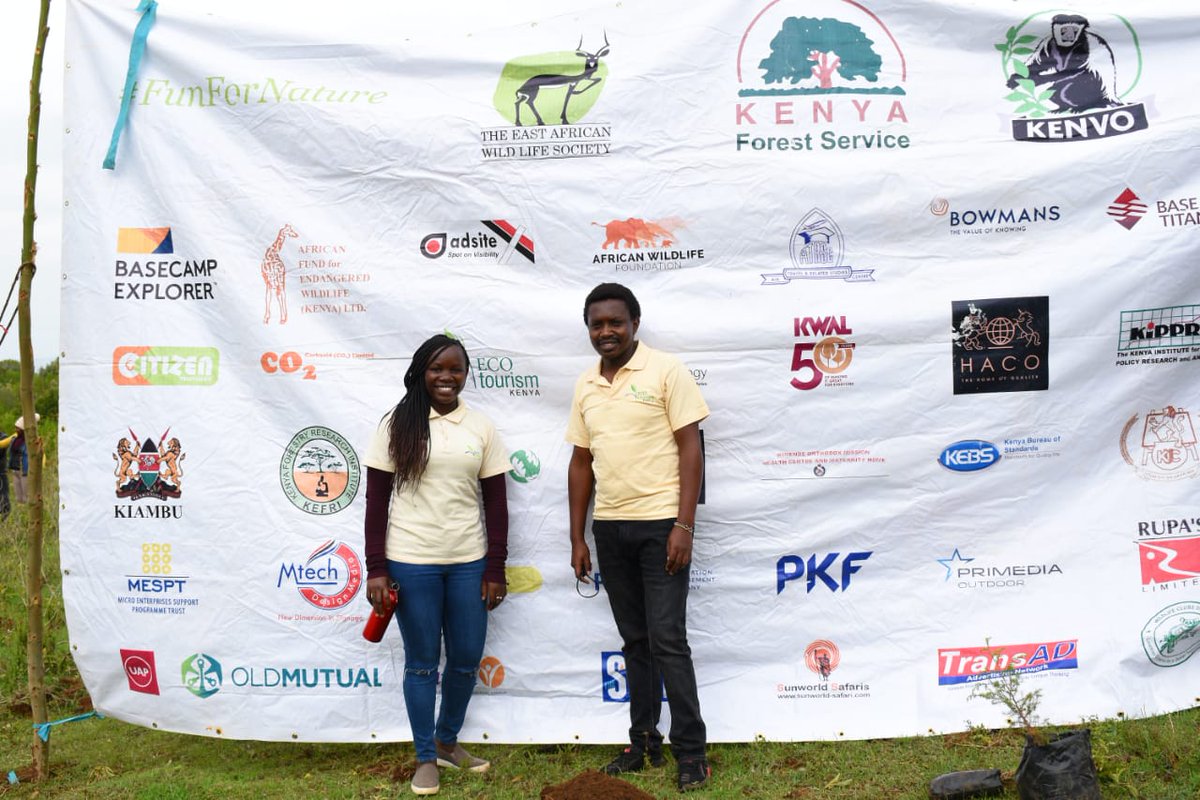 ecotourismkenya's tweet photo. #TheForestChallenge-#TreeplantingEvent
Ecotourism Kenya is glad to be part of the forest rehabilitation exercise aimed at replenishing the degraded water towers. The tree planting exercise at Kinale Forest Ecosystem, Old Kijabe Town, saw more than 5000 trees planted in one day. https://t.co/UOrhkUtomO