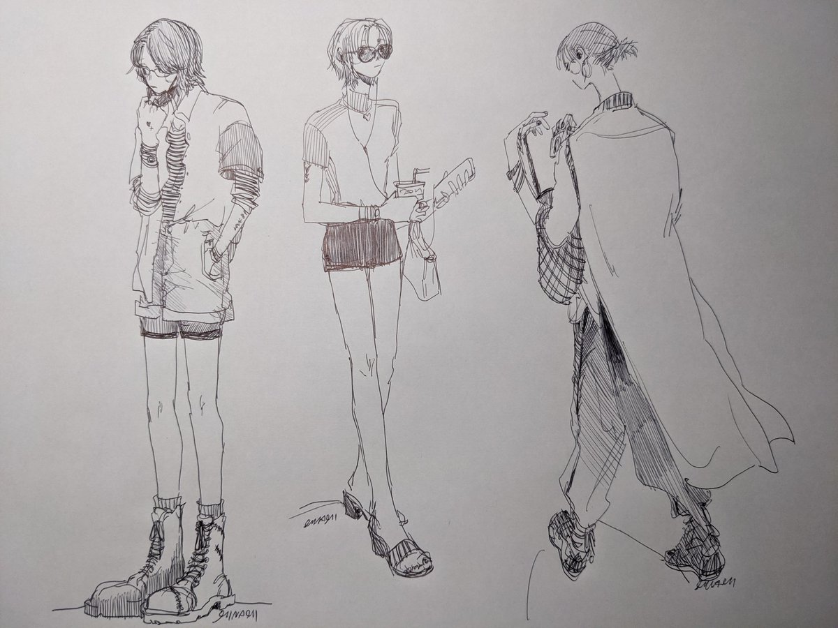373_byebye's tweet photo. 好みは左
#Illustrations #pecil #fashion #イラストレーター #ペン画
#ファッション https://t.co/6ualqC5ZQt
