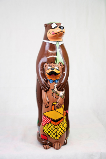 We are pleased to support the Dartmoor National Park Moor Otter Arts Trail which is launching on 28th May 2021.  
Far Post Design have sponsored 'Smarter Than The Average Otter' by Scott Howard.  Come and see him at Postbridge Visitor Centre.