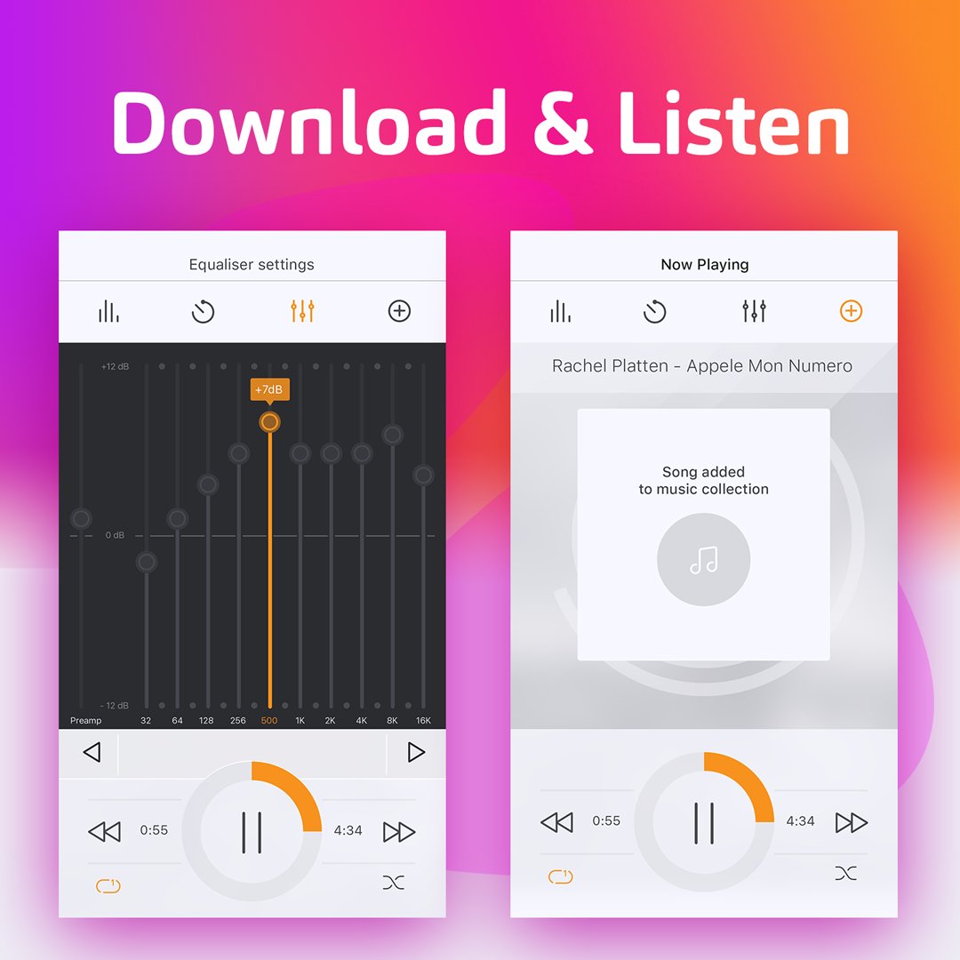 DartcomI's tweet photo. Need to play free music or download music whenever, anywhere? Download the App Now!
#music #download #audio #offline #player #free #equalizer #mp3 #dartcomit #ios #android #mobileapp #code #coding #programmer #developers #swift #product #store #appstore #design #apple #ui #ux https://t.co/HEFDffIGMe