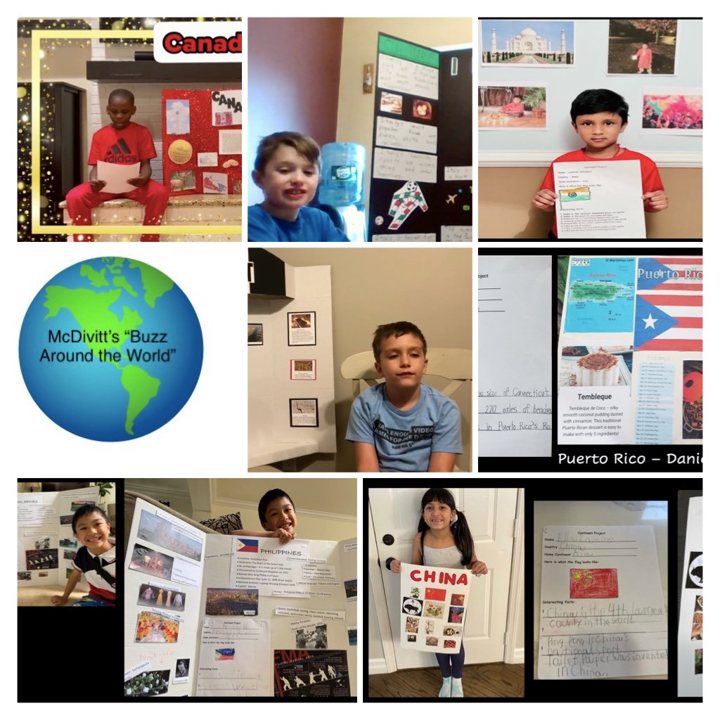 McDivittSchool's tweet photo. McDivitt's Buzz Around the World.  First and Second Grade learn about other Countries.  @OBSupCittadino @OBassistantsup https://t.co/AgbtJsMs96