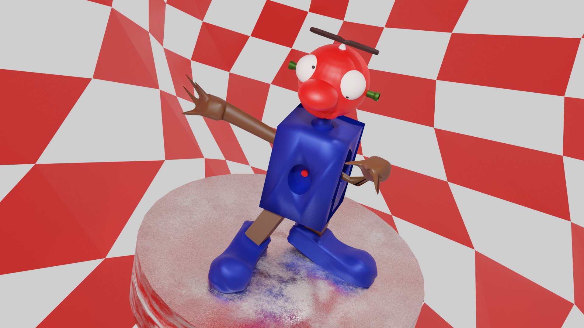 たかひろおにいさん 作詞系vtuber 俺はバリカンの友達だぞー Brenderでバリカンの旧友を作りました チャージマン研 T Co 1wtoc4lokh Twitter