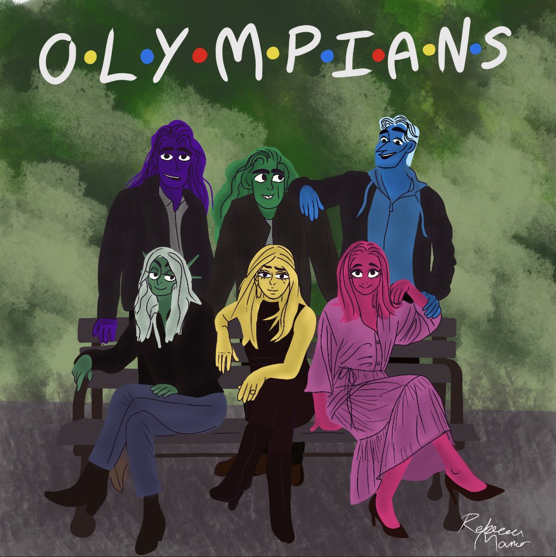 Gods of Olympus by 6dia6lo6 on DeviantArt