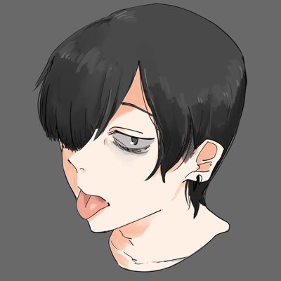 #新しいプロフィール画像
髪を切ったので 