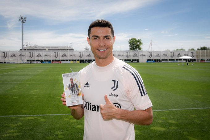 Cristiano Ronaldo terpilih sebagai Most Valuable Player Juventus musim 2020-2021