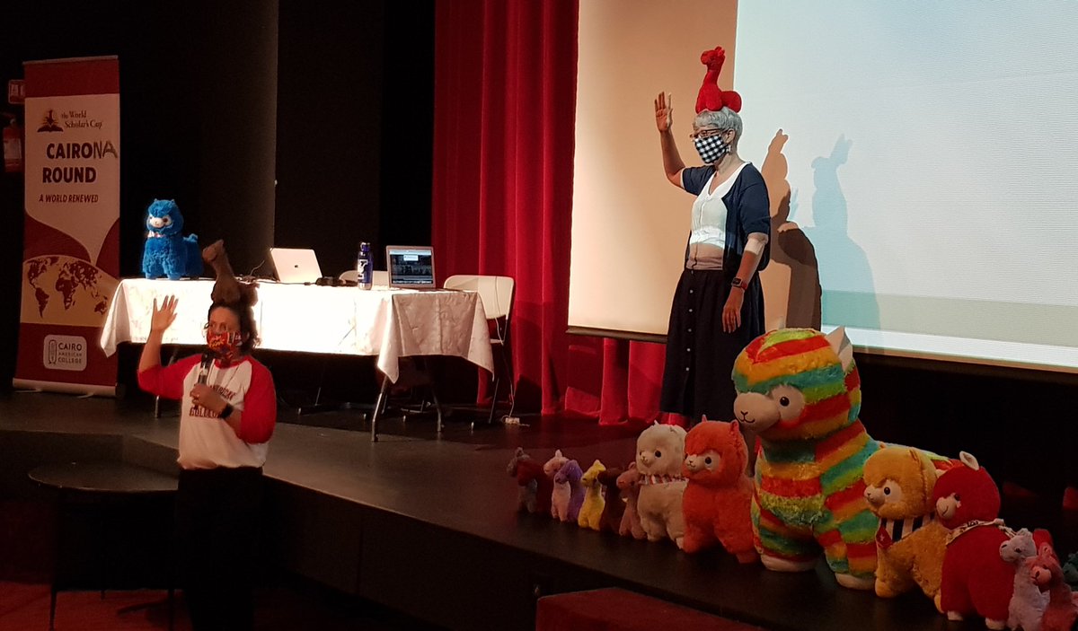 cactweets's tweet photo. CAC hosted the Cairo(na) Round, an unofficial round of the World Scholar's Cup. Our faculty did their best to recreate the experience for our CAC students, and for 4other schools who were able to join us virtually. #worldscholarscup #whereelsebutCAC https://t.co/8Hx2PNZ41o