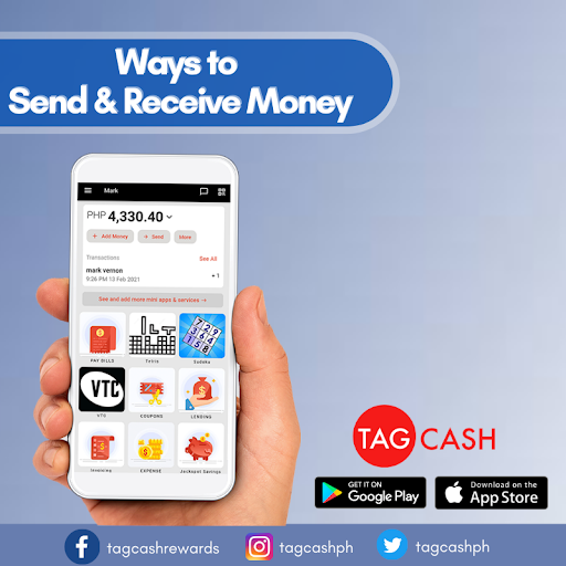 tagcashcom's tweet photo. Here are the ways to transfer money using your Tagcash app.

 Use TAG ID number or Email address
 Scan QR code
 Quickpay
 Wallet request

Note: Fee varies depending on the cash out option
#SwitchToCashless https://t.co/j7Sps0KyIz