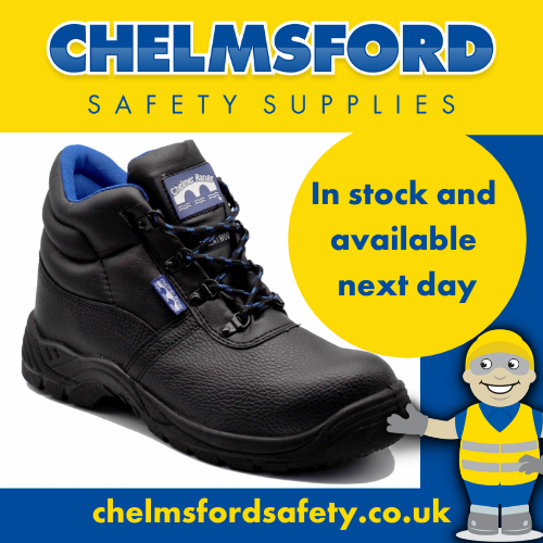 ChelmsfordSfty's tweet photo. Buy our ‘Brentwood’ boot, in stock and available for next day delivery, only £32.76 ex vat. 
This extremely hard wearing workboot is ISO EN20345:2011 compliant and provides excellent slip resistance to the SRC rating
Shop now: https://t.co/uxPg7gb0Db https://t.co/gl0fnSfD4e