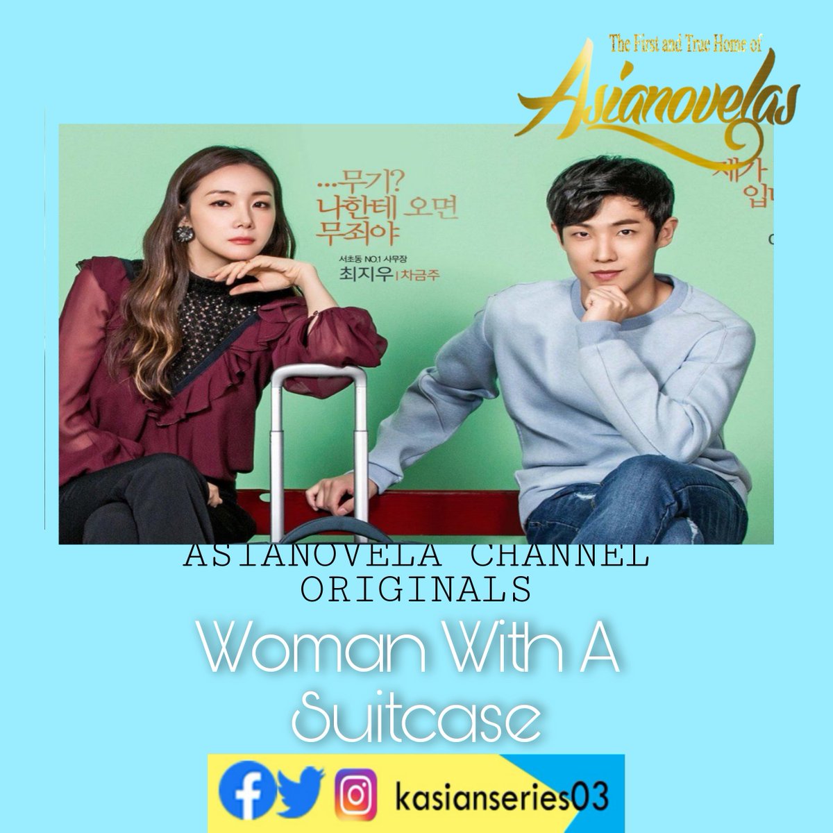 KapamilyaPh03's tweet photo. #TheGoodWife
#TomorrowWithYou
#UncontrollablyFond #WomanWithASuitcase https://t.co/OBRiYuafqc