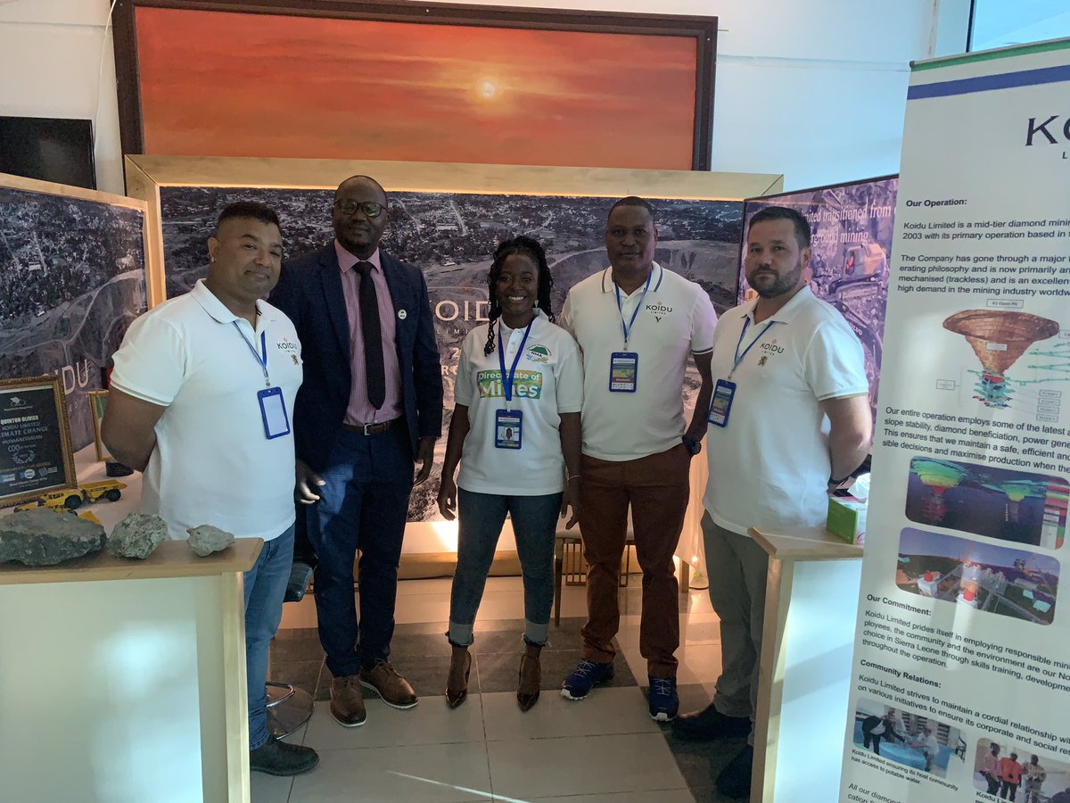 Geodata Launch&amp; Exhibition #DiamondMining #KoiduLimited #Investors