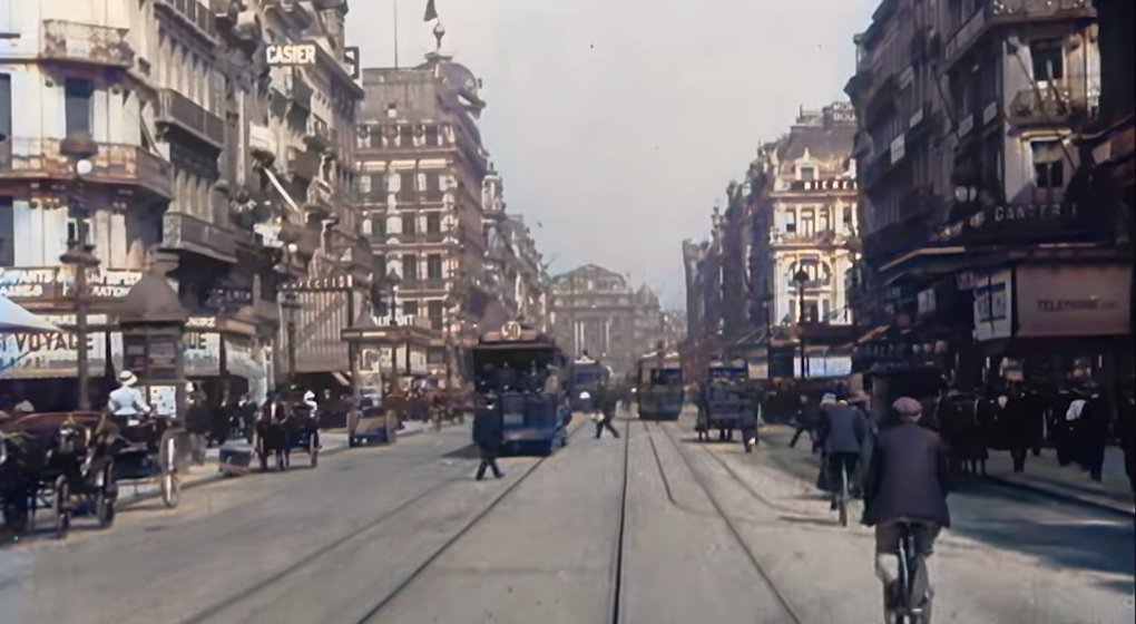 À quoi ressemblait Bruxelles en 1908 ? Un internaute hollandais restaure des archives bx1.be/categories/new…