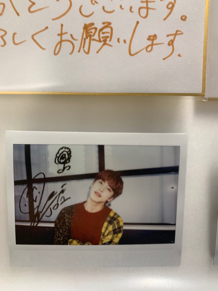 JO1】 「#CHALLENGER 」 色紙＆ポラ #河野純喜 さん #JO1 #来てくれた