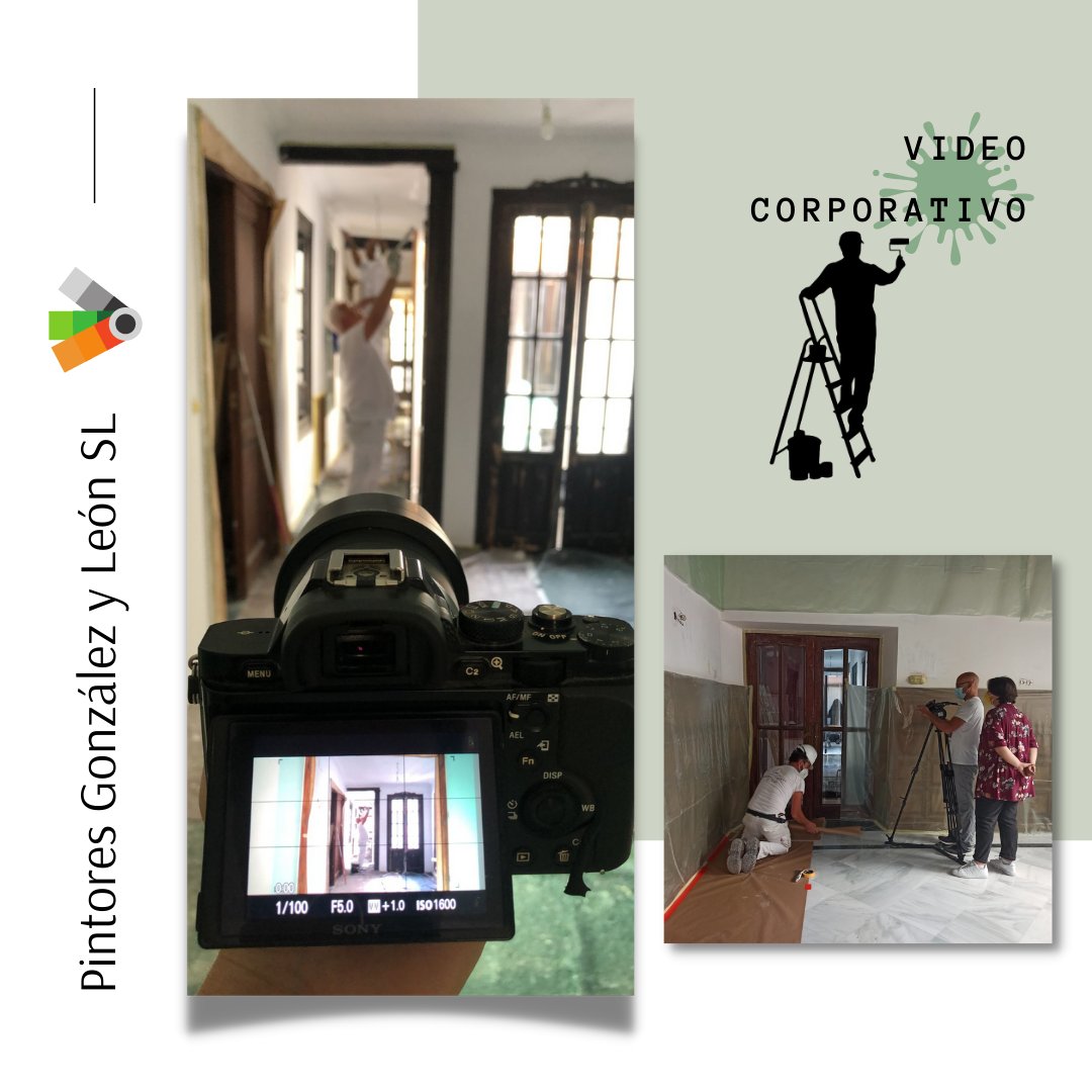 Iniciamos la última semana del mes mostrando estas fotografías del último trabajo de la semana anterior.

"Grabación de imágenes para Video Corporativo".

Gracias a Pintores González y León SL por la confianza depositada en todo momento.

#Elitevision 🎥
#VideoCorporativo 🎨