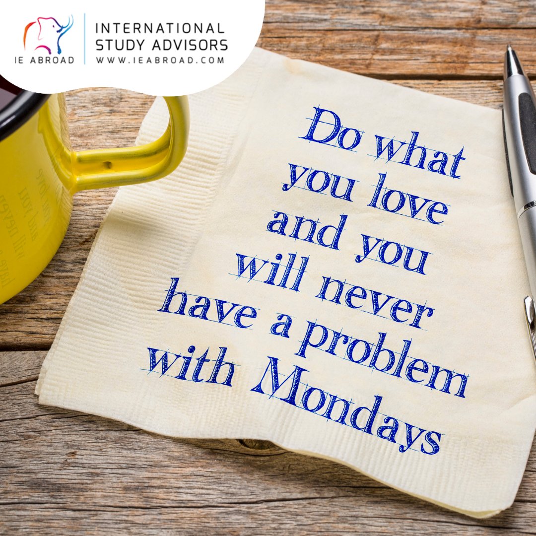 Sable_Int_Study's tweet image. “If you’re serious about changing your life, you’ll find a way. If you’re not, you’ll find an excuse.”

— Jen Sincero, author and coach

#MondayMotivation #IEAbroad #StudyAdvisors #StudyAbroad #InternationalStudies