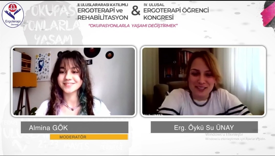 Özel Sektörde Ergoterapi
Hocalarımıza teşekkür ediyoruz.
#ergoterapi