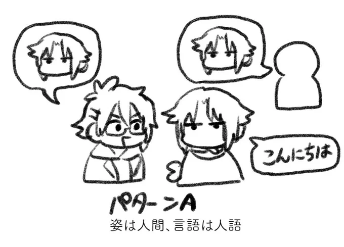 狼少年と少年探偵の狼少年てどれなんですかねの図 