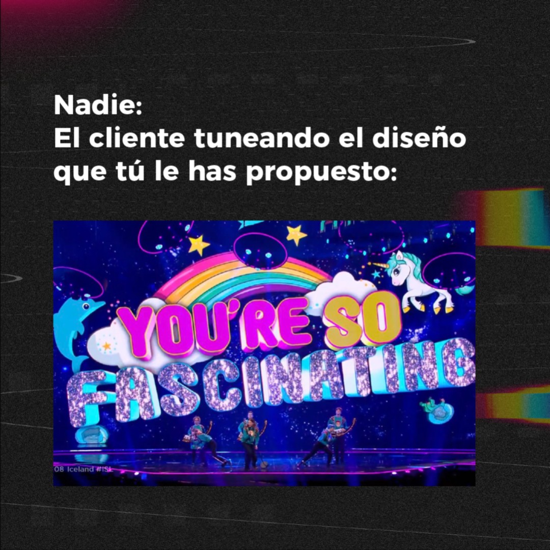 olalonstudio's tweet photo. Todos sabemos que lo mejor de #eurovision son los memes. Ahí van los nuestros 🤪 #marketing https://t.co/X69PIqssaj