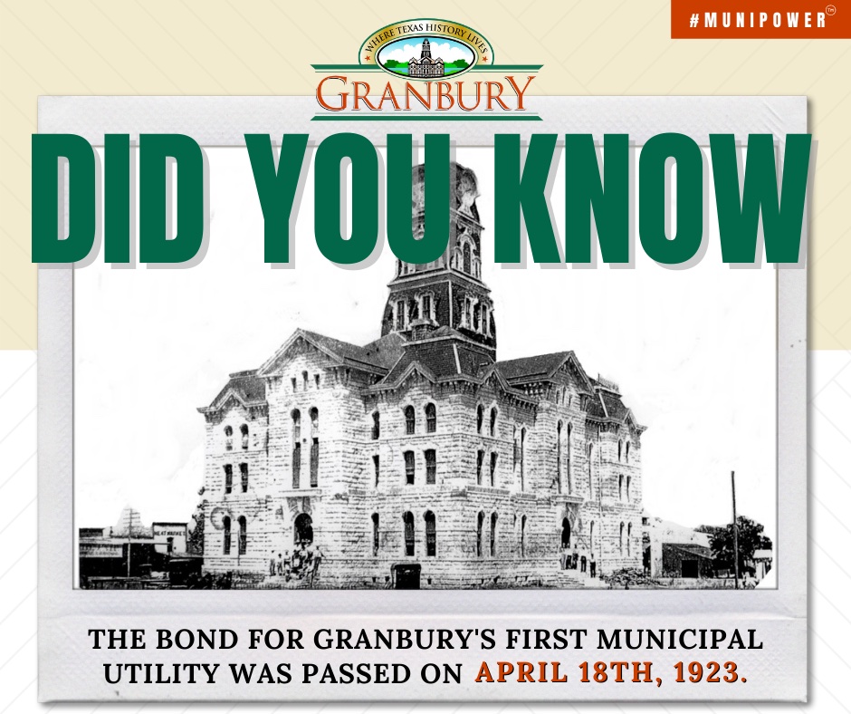 Did you know this interesting fact about your city's utility department? #History #FunFact #MuniPower