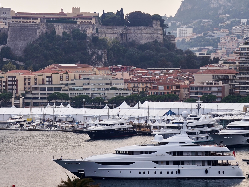 Superyachtblog's tweet photo. Oasis just completed her refit at Lusben shipyard in Livorno.
Here she is seen leaving Monaco after MYS 2017.
#Oasis #lurssen #Lusben #Livorno
#mys2017 #mys17 #monaco #show
#superyacht #yacht #yachting #superyachtblog https://t.co/4Egslgyvop