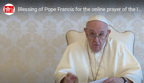 Jesuites's tweet photo. Bénédiction de @Pontifex_fr pour l'ouverture de cette #annéeignatienne. 
"Je vs bénis de tt mon cœur, afin que cette année soit une inspiration pr aller dans le monde, aider les âmes, voir toute chose nouvelle en Christ."
👉 à voir sur @vaticannews_fr 👉
https://t.co/ujQCK6oiTQ https://t.co/Lz015MLxop
