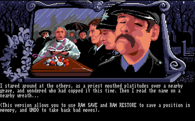 Gamrok's tweet photo. Recently I discovered Scapeghost by Level 9 Computing, a very nice text adventure game released in 1989 ππ
The screenshots below are from the Amiga version π€©
#Scapeghost #Level9Computing #AdventureGame #RetroGaming #Amiga #AtariST #AmstradCPC #C64 #DOSGaming #PixelArt https://t.co/P0I31uNiHt
