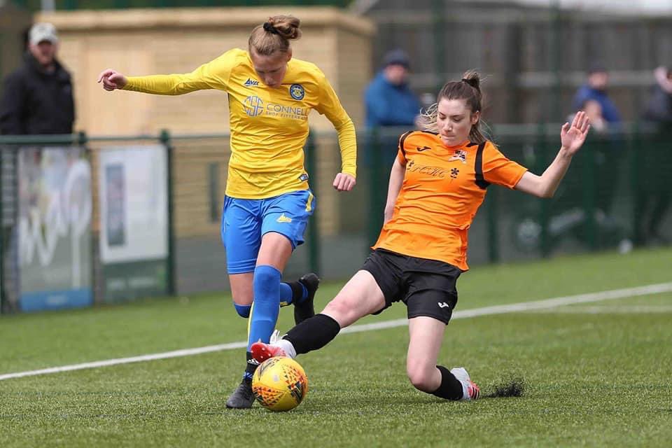 stockton_townfc's tweet photo. ⚽️ RESULT | @StocktonTownLFC recorded a 5-1 victory over @InvolveLadiesFC yesterday afternoon. A hat-trick from Ash Leighton and a brace from Charlie Morris sends the Ladies into the final game of the season knowing a win would secure promotion #UTA⚓️ #OneClubOneStockton https://t.co/Mv72N8zZ6U