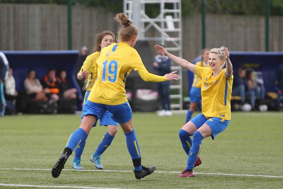 stockton_townfc's tweet photo. ⚽️ RESULT | @StocktonTownLFC recorded a 5-1 victory over @InvolveLadiesFC yesterday afternoon. A hat-trick from Ash Leighton and a brace from Charlie Morris sends the Ladies into the final game of the season knowing a win would secure promotion #UTA⚓️ #OneClubOneStockton https://t.co/Mv72N8zZ6U