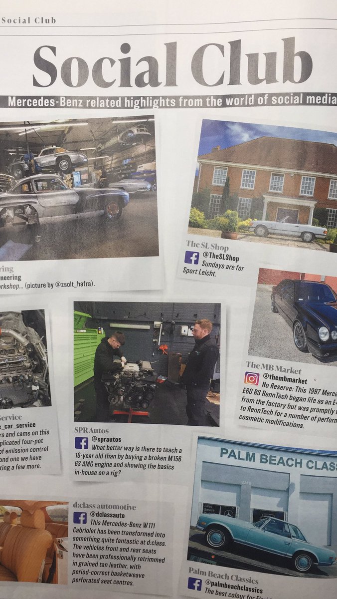 sprautos's tweet photo. And that’s what happends when you listen to @Concept2Brand One of our social media posts made it to a new article by @MercEnthusiast  we’re they pick the best highlights from social media from around the world. 🌍 https://t.co/97ZjNcqAFu