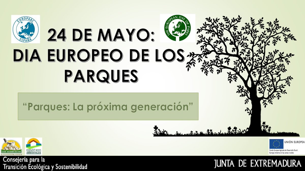 “Hoy se celebra el “Día Europeo de los Parques, y conmemoramos la declaración de los primeros parques nacionales europeos”. La Federación de Parques Naturales y Nacionales de Europa (EUROPARC), celebra esta efeméride este año bajo el lema: "Parques: la próxima generación".